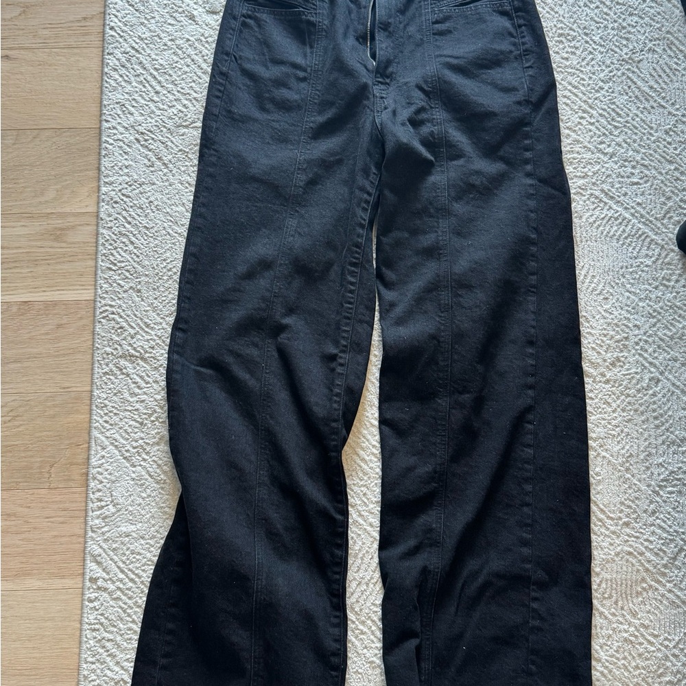 Universal Thread Black High-Rise Wide-Leg Pants